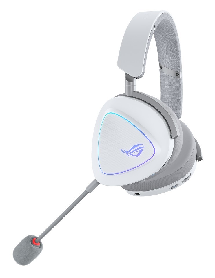 ASUS ROG Delta II Kopfhörer Verkabelt & Kabellos K hinten