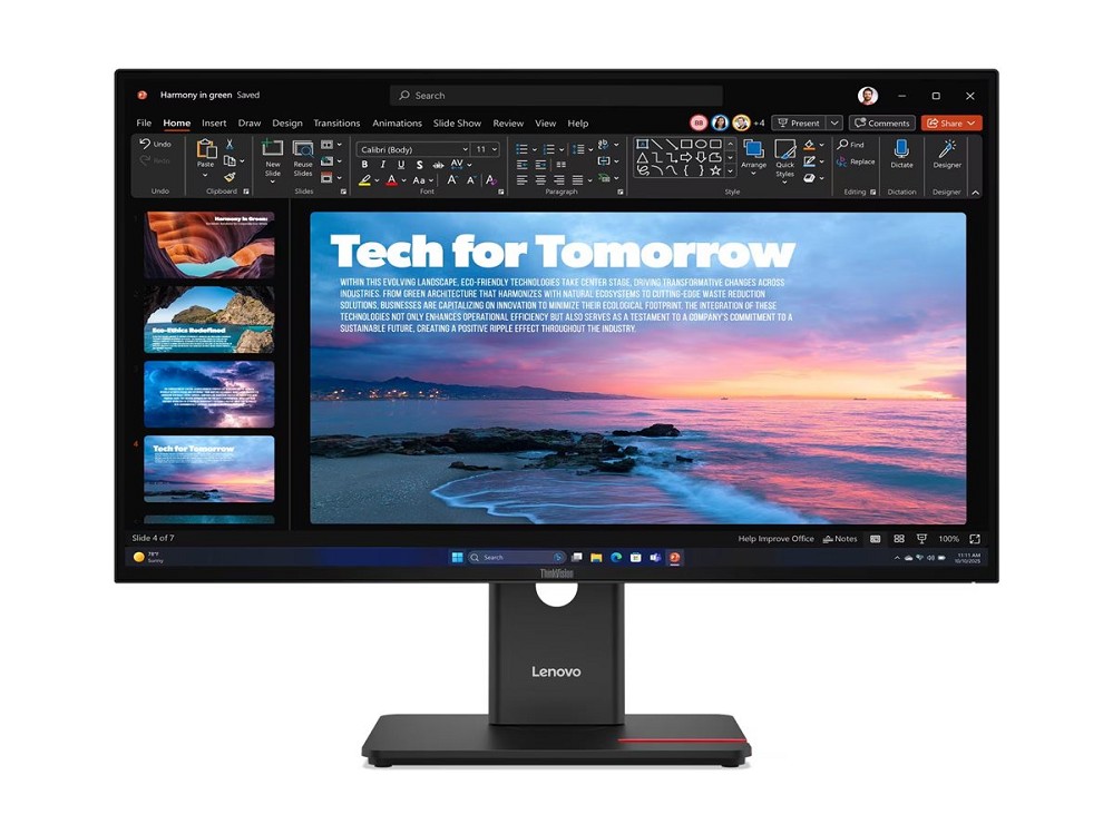 Lenovo ThinkVision T27qd-40 - LED-Monitor - QHD - links