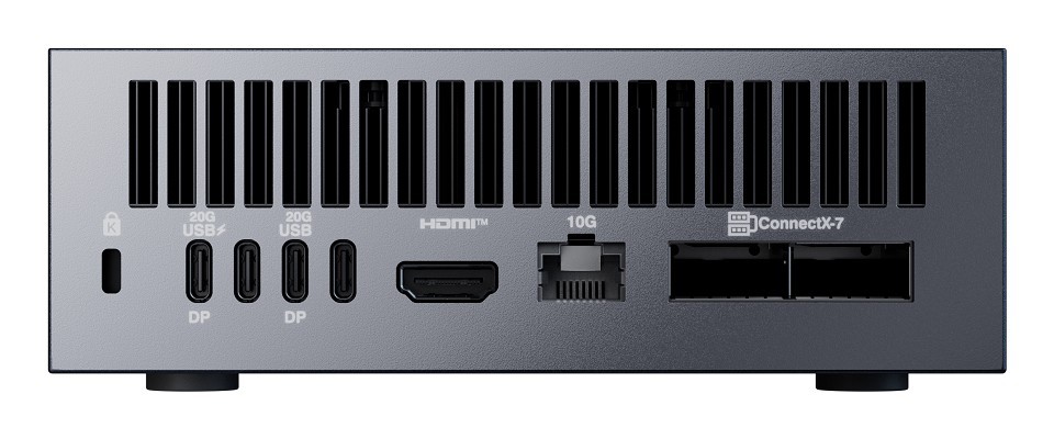 ASUS Ascent GX10 GX10-GG0027BN GB10 128 GB LPDDR5x vorn rechts
