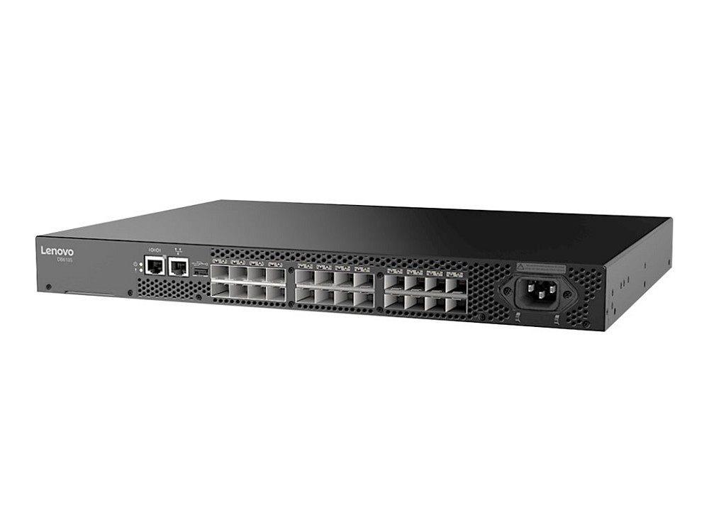 Lenovo ThinkSystem DB610S - Switch - managed vorne
