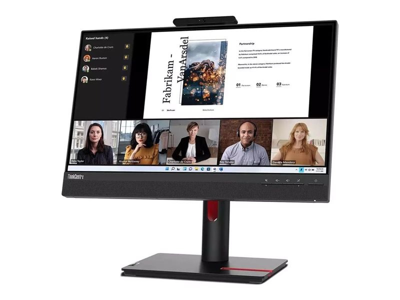 Lenovo ThinkCentre TIO 22 Gen 5 Touch, 21,5" FHD IPS, 1920x1 hinten