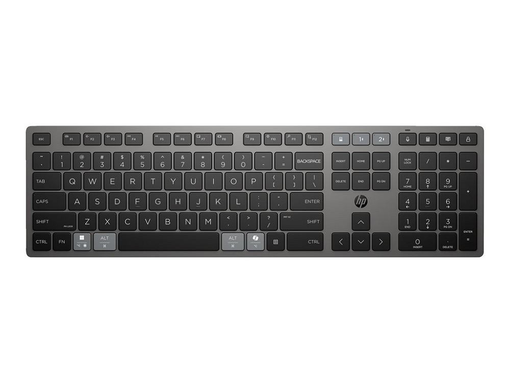 HP 725 - Tastatur - multifunktional, wiederaufladb hinten