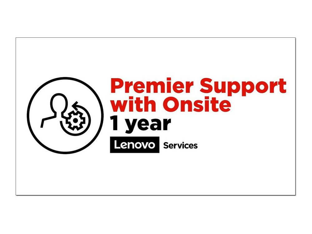 Lenovo Onsite + Premier Support - Serviceerweiteru hinten