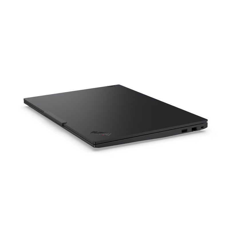 Lenovo ThinkPad E16 Gen 3, 16'', Black, Core Ultra 7 258V, 3 vorn links