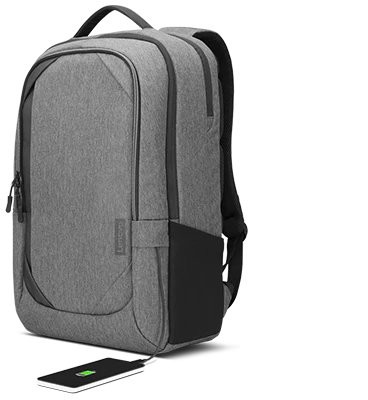 Lenovo Business Casual Backpack 17" grau  links links