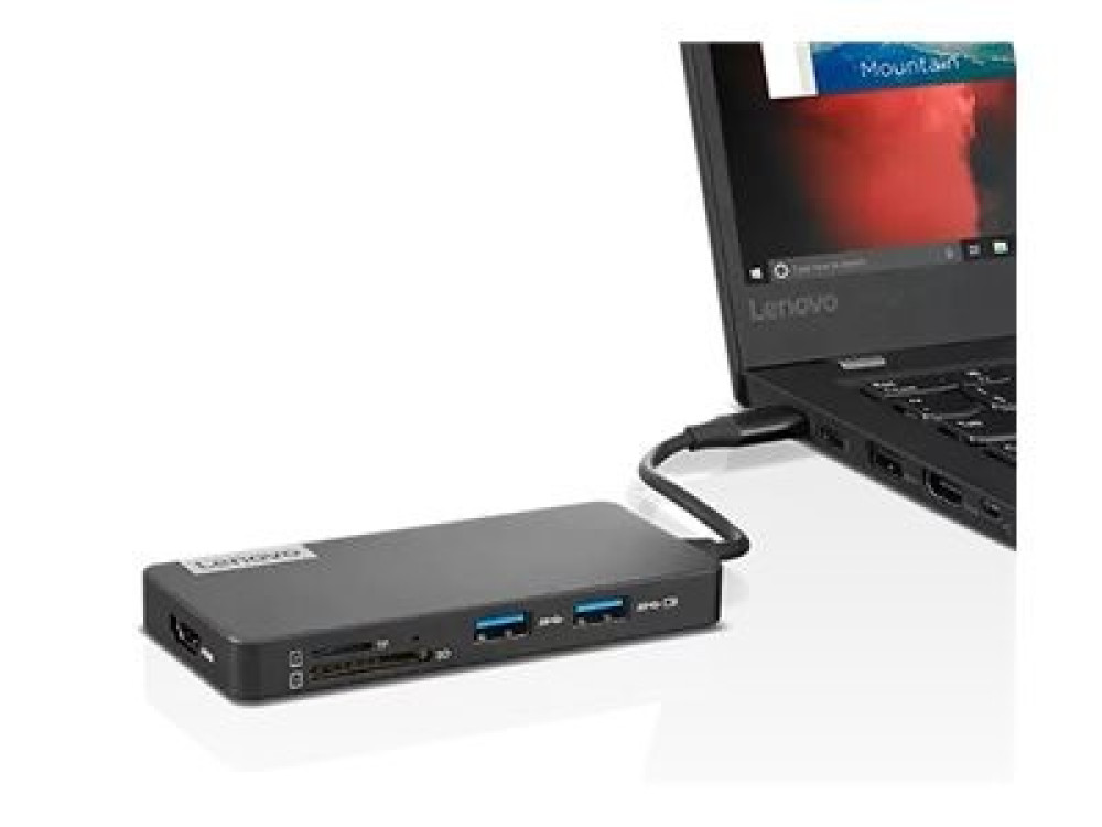 Lenovo USB-C 7-in-1 Hub - Dockingstation - USB-C l links
