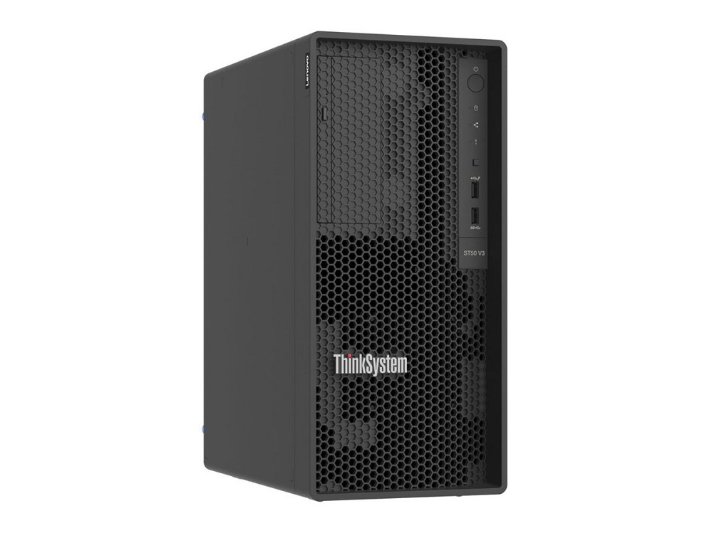 Lenovo ThinkSystem ST50 V3 - Server - Tower vorne