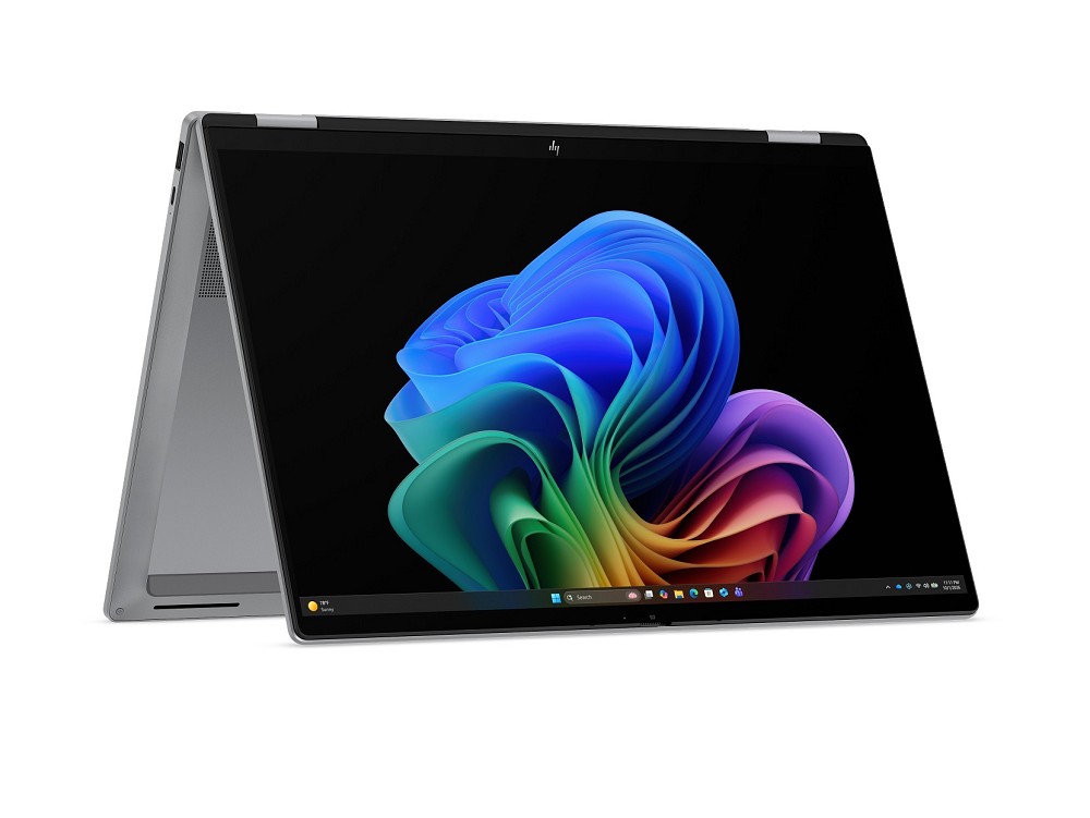 HP OmniBook X Flip 16, 16 Zoll 3K OLED Touch 2-in-1, AMD Ryz hinten