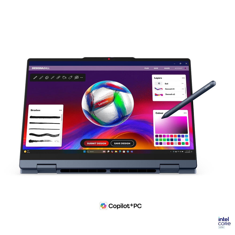 Lenovo IdeaPad 5 2-in-1 14IPH11 - 14", Intel Core Ultra 7 35 hinten