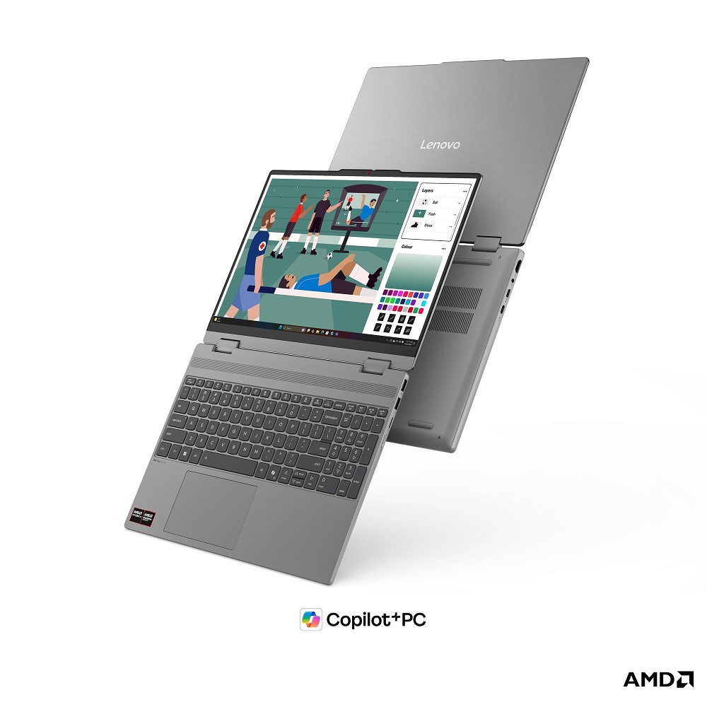 Lenovo IdeaPad 5 2-in-1 15AGP11 - 15,3", AMD Ryzen AI 7 445, links