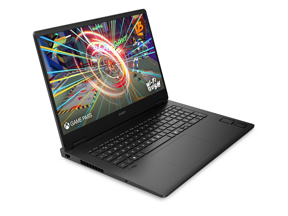 HP OMEN 17-db1490ng, 17,3 Zoll QHD IPS 240Hz, AMD Ryzen AI 9 hinten