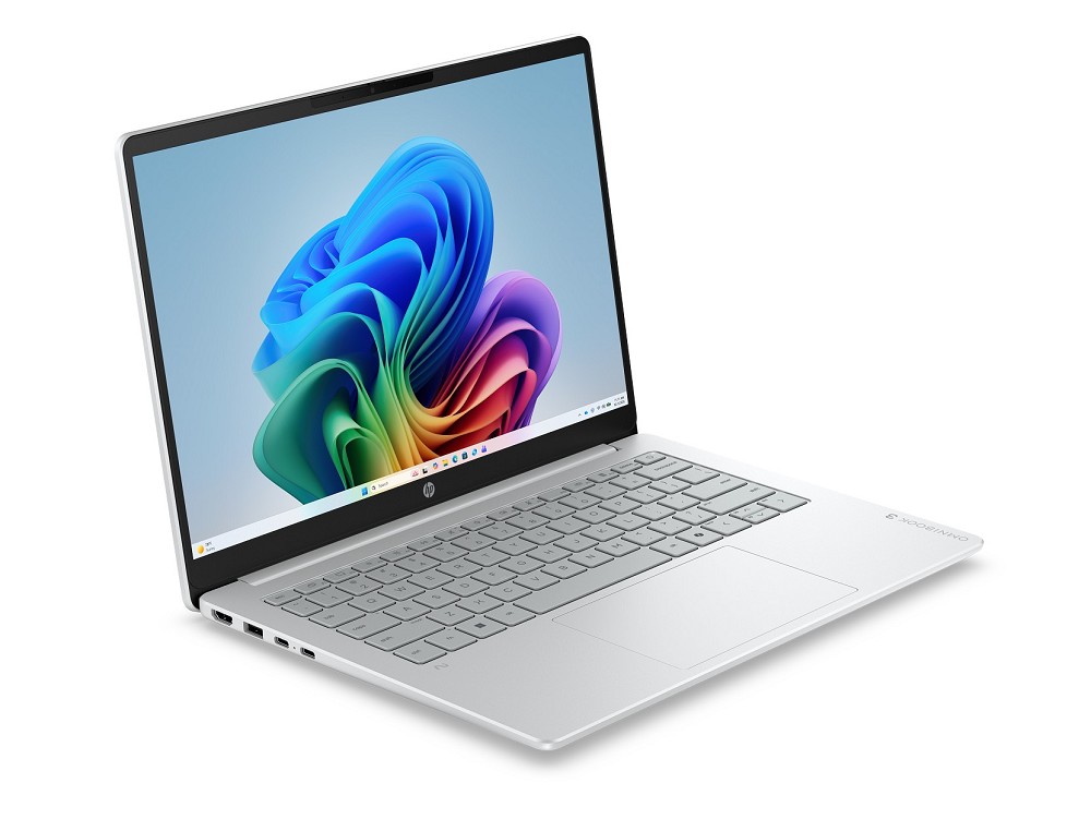 HP OmniBook 3 14-hz0351ngx, 14", Qualcomm Snapdragon X, 16GB hinten