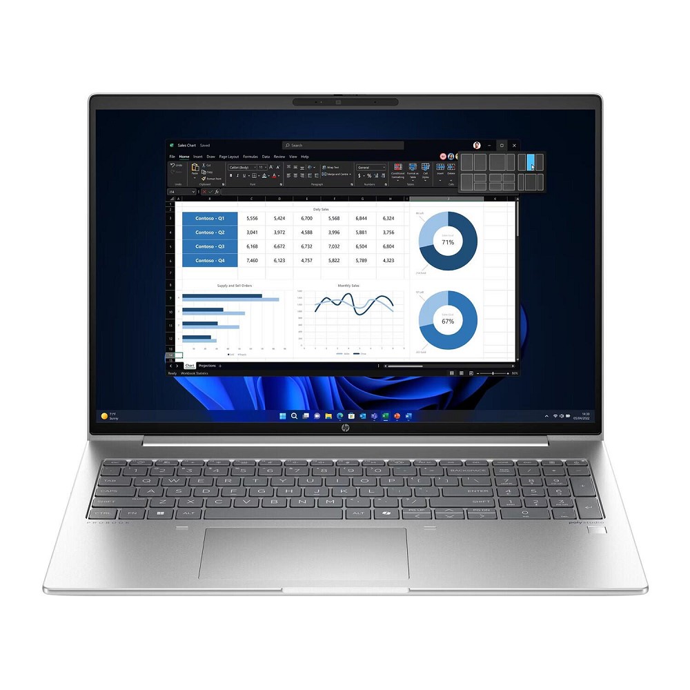 HP ProBook 460 G11, 16" WUXGA IPS, Intel Core Ultra 7 155U, 16 GB 496