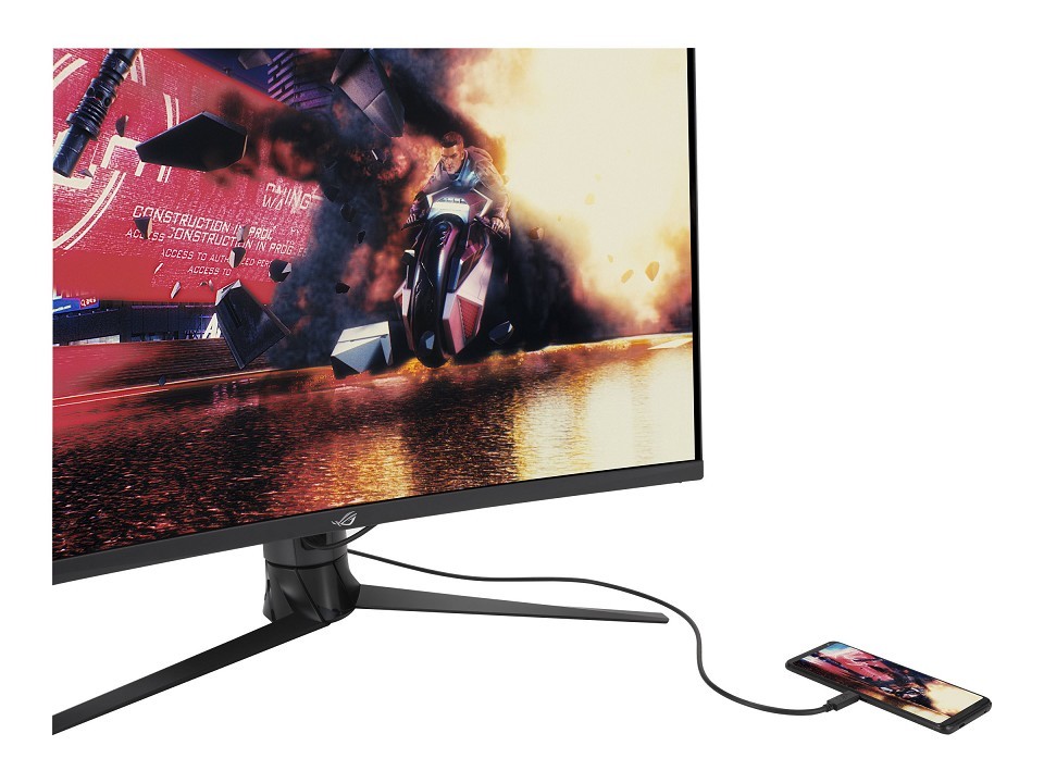 ASUS ROG Strix XG32VC - LED-Monitor - gebogen - 80 vorn links