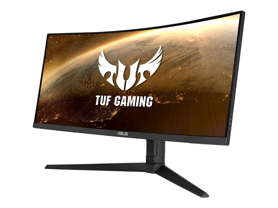ASUS TUF Gaming VG34VQL1B - LED-Monitor - gebogen hinten