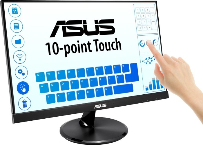 ASUS VT229H, 21.5" hinten hinten