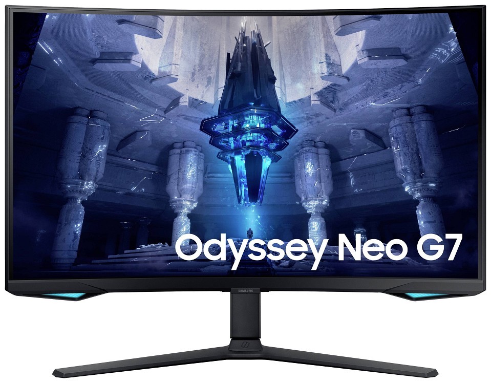 Samsung Odyssey Neo G7 S32BG750NP - G75NB Series - QLED-Moni hinten