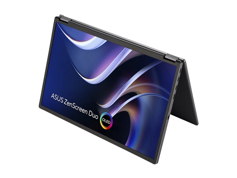 ASUS ZenScreen Duo OLED MQ149CD - Dual-OLED-Monito hinten