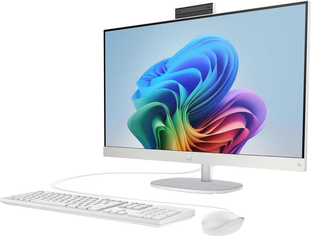 HP 27-ct2473ng All-in-One - 27" FHD IPS, Ryzen 5 7 hinten