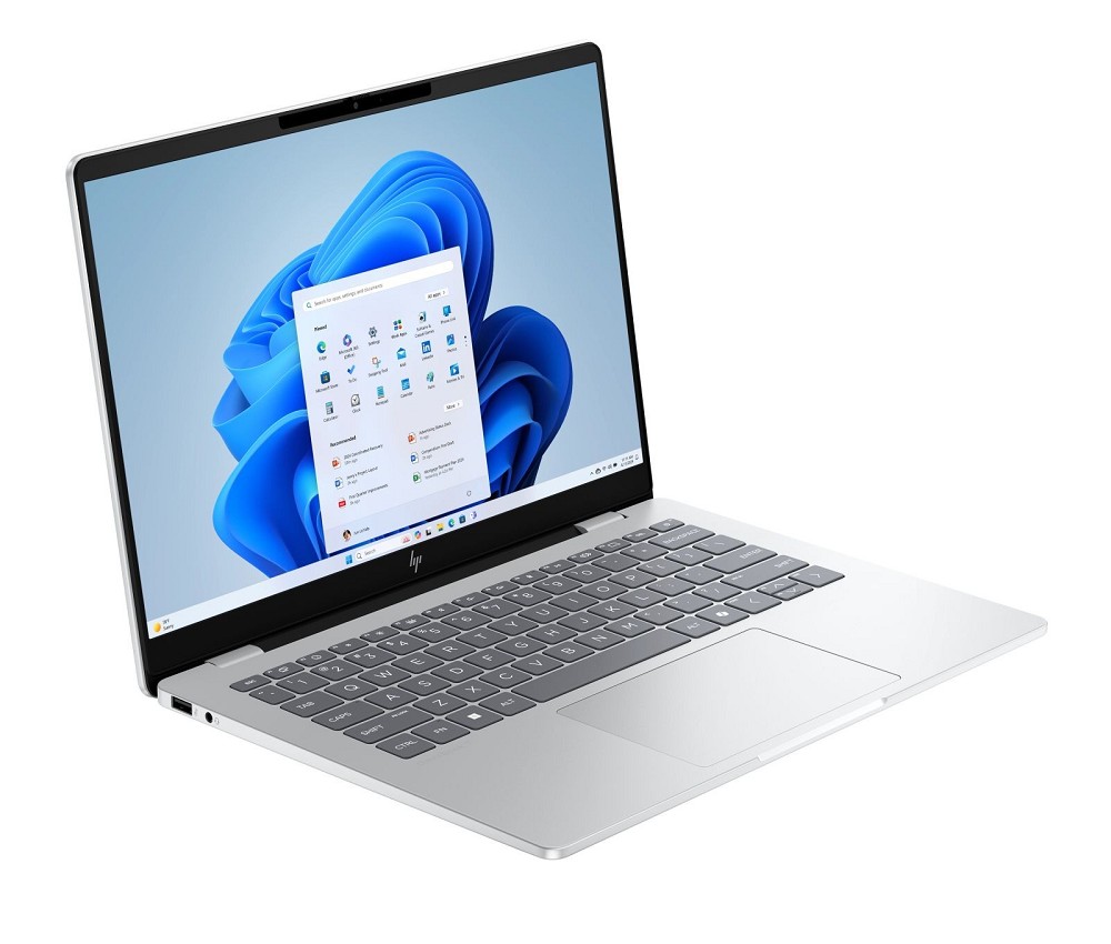 HP OmniBook 7 AI 14 – 14“, Intel Core Ultra 7 255U hinten