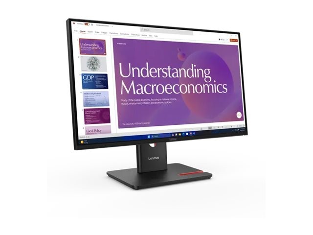 Lenovo ThinkVision T24d-40 - LED-Monitor - 61 cm ( rechts