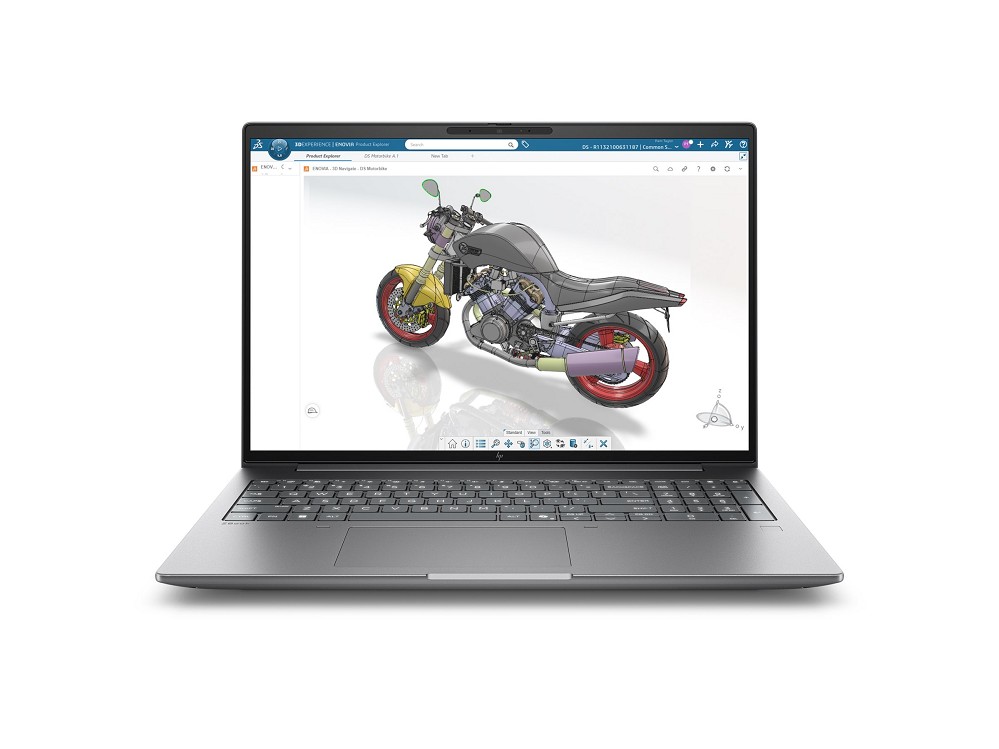 HP ZBook X G2i 16, 16" 2.5K IPS, Intel Core Ultra 7 356H, 32 rechts