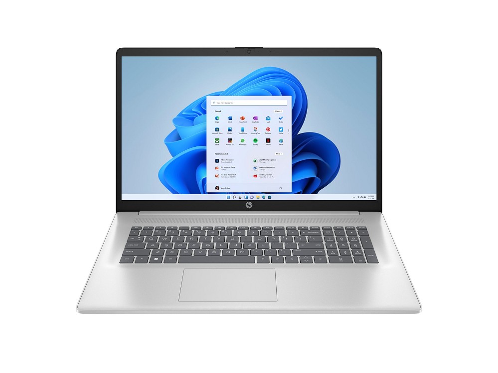 HP Laptop 17-cn4056ng -  Core 5 120U / 1.4 GHz - W oben