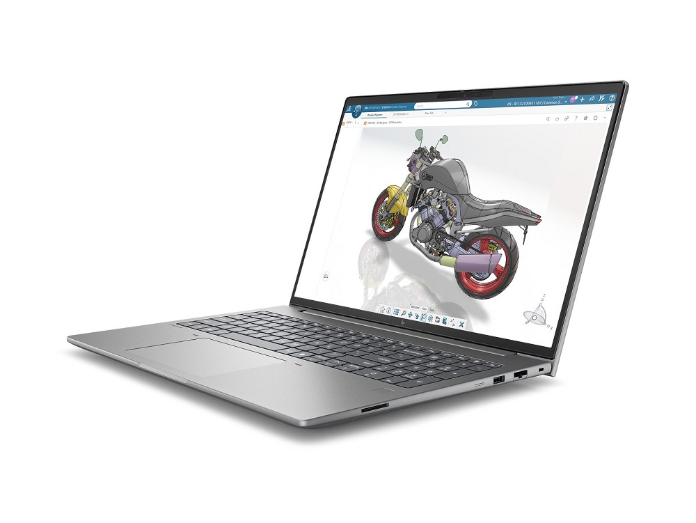 HP ZBook X G2i – 16", Intel Core Ultra 7 356H, 32 GB RAM, 1  rechts