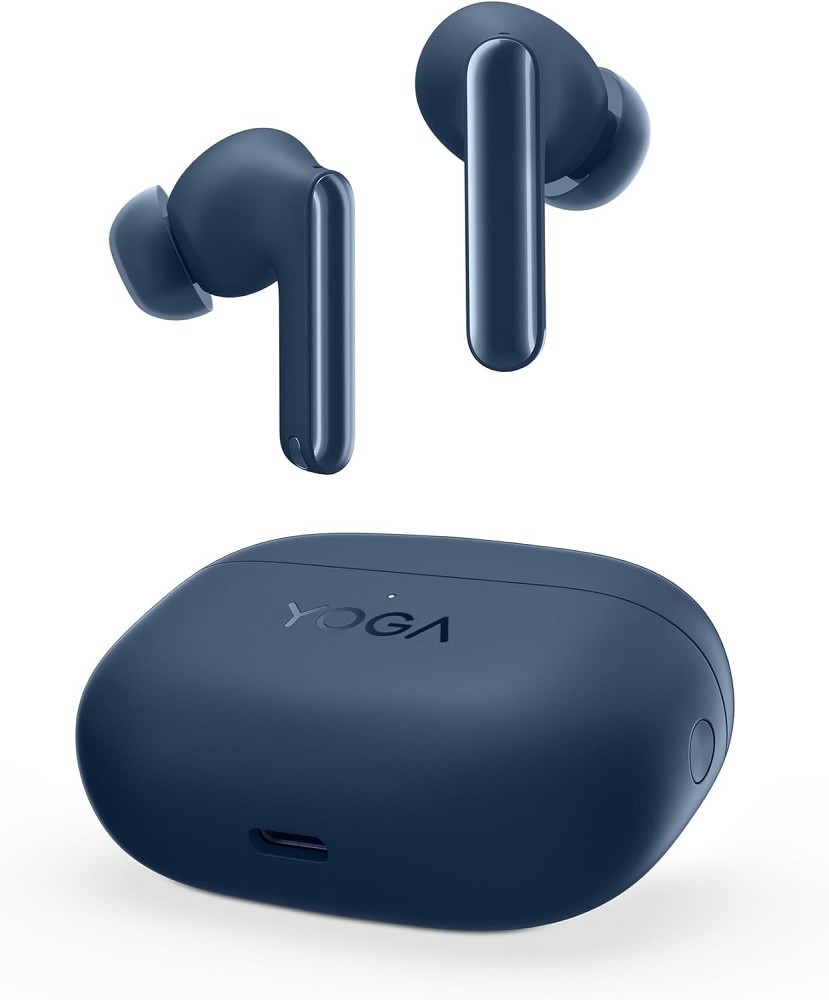 Lenovo Campus Yoga True Wireless Earbuds Tidal Teal hinten