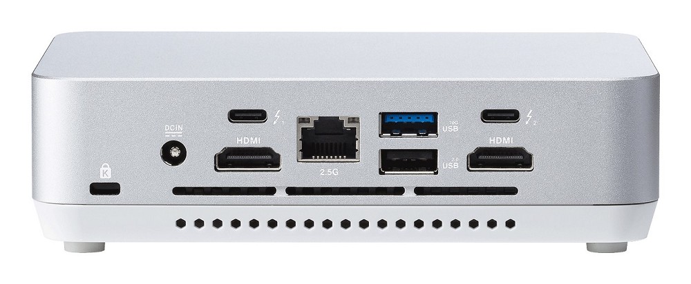 ASUS NUC 14 Pro+ RNUC14RVSU700002I UCFF Weiß 155H links