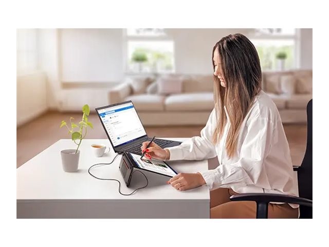Lenovo ThinkVision M14t Gen 2 - LED-Monitor - 35.6 vorn links