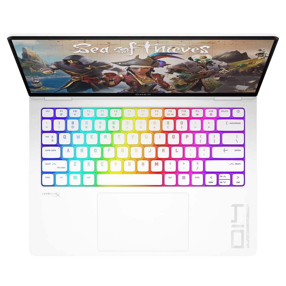 HP OMEN Transcend Laptop 14-fb1196ng, Ceramic Whit links