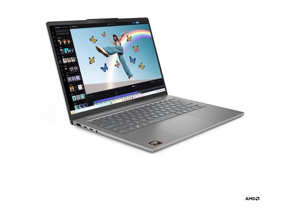 Lenovo IdeaPad Slim 5 14AKP10 83HX - AMD Ryzen AI hinten