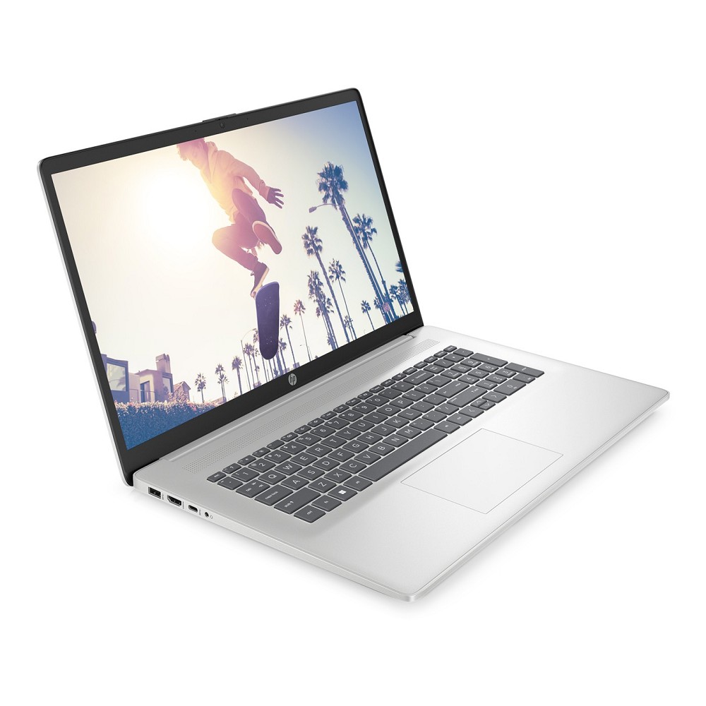HP 17-cn4130ng – 17,3", Intel Core 3 100U, 8 GB RAM, 512 GB  hinten