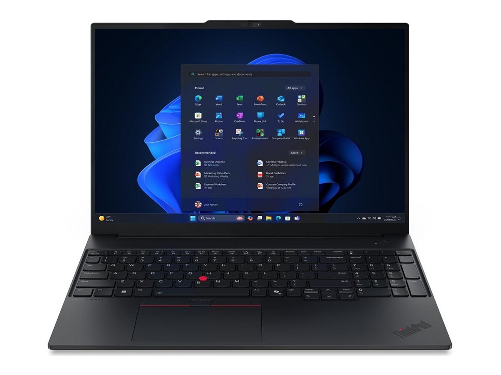 Lenovo ThinkPad E16 Gen 3 - (16"), Core Ultra 7 258V - Win 11 Pro 400