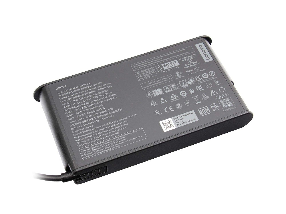 Lenovo ThinkPad 230W Slim AC Adapter (Slim-tip) hi hinten