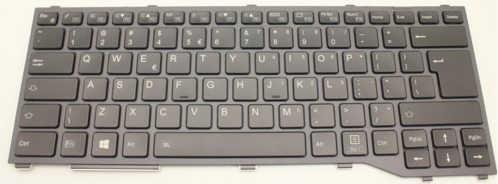 Keyboard black w/ BL english /US for LIFEBOOK T939