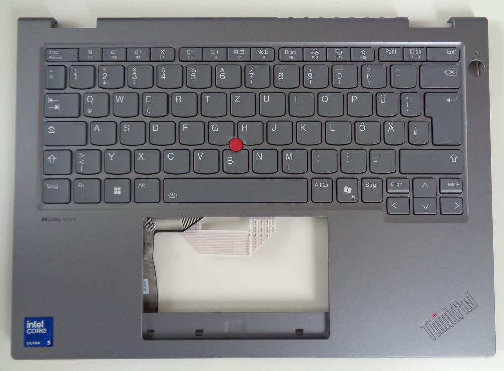 C-Cover/Oberschale mit Tastatur DE (deutsch) ThinkPad L16 Gen 6 ( 332