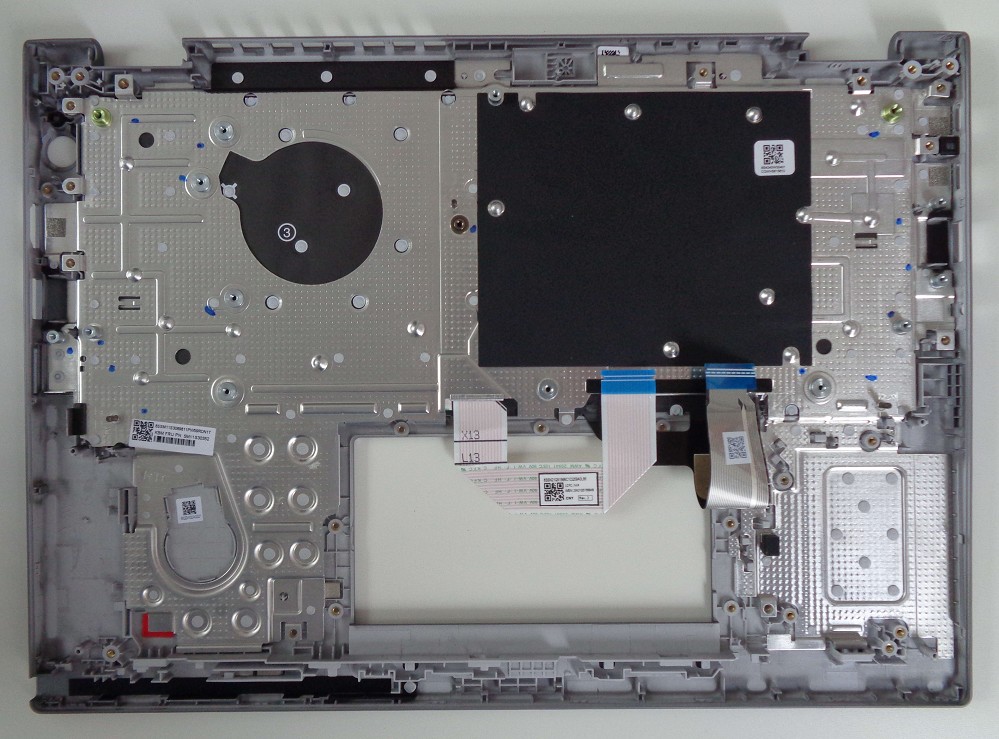 C-Cover/Oberschale mit Tastatur DE (deutsch) ThinkPad L16 Ge hinten