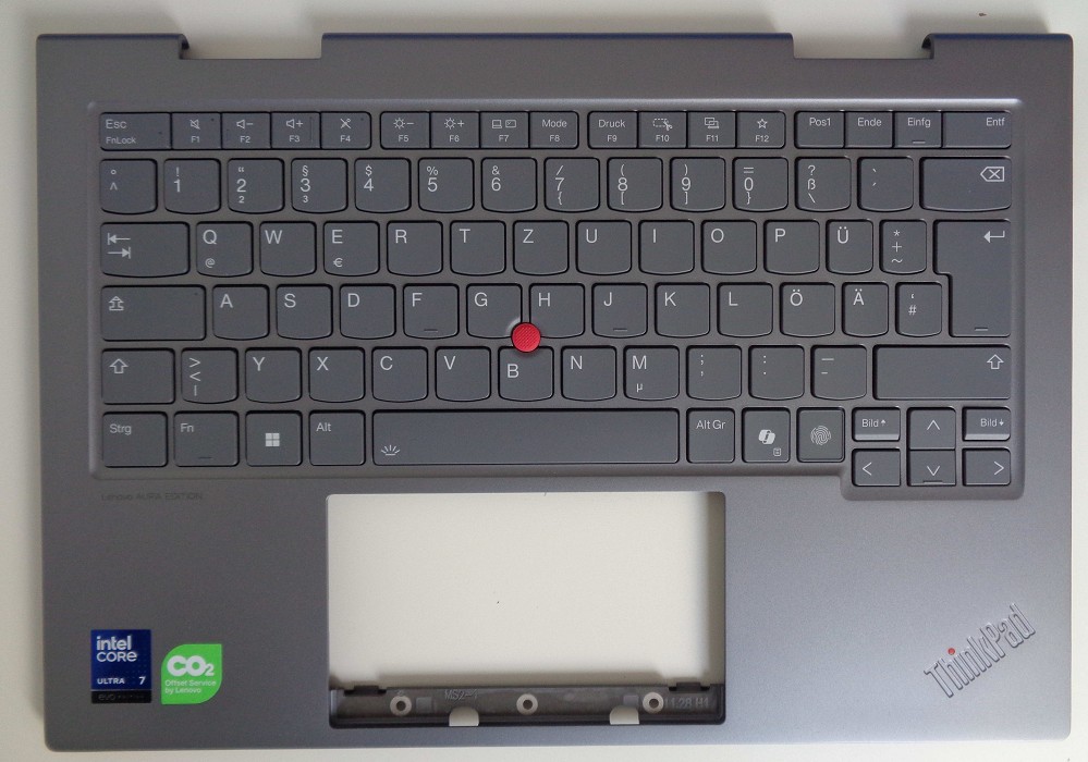 C-Cover/Oberschale mit Tastatur ThinkPad X1 2-in-1 Gen 10 (Type 2 161